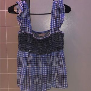 Urban outfitters ruffle tank top